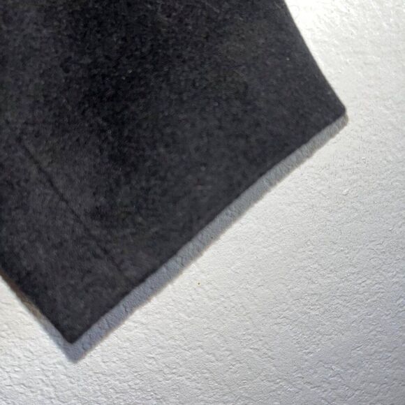 Stafford Men’s Top Coat Black Wool Blend Signature Classic Fit Size 52 - Picture 7 of 16